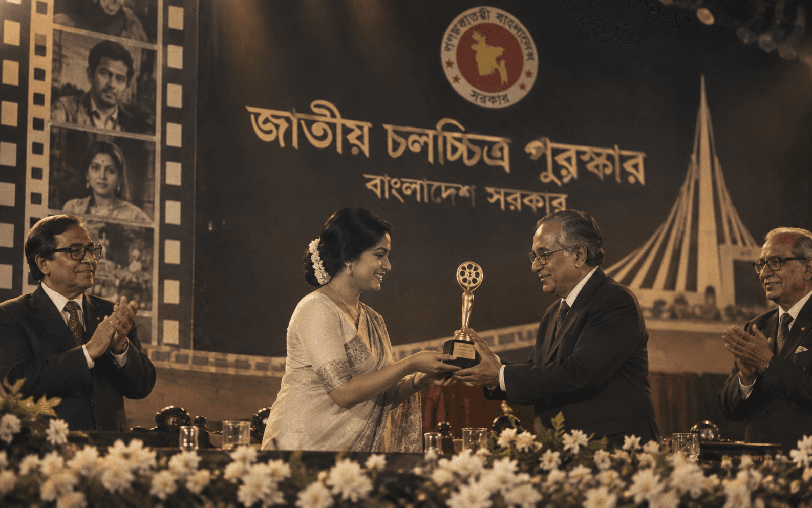 জাতীয় চলচ্চিত্র পুরস্কার অনুষ্ঠানের মঞ্চ