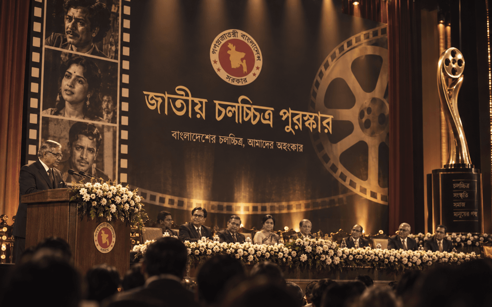 জাতীয় চলচ্চিত্র পুরস্কার অনুষ্ঠানের মঞ্চ